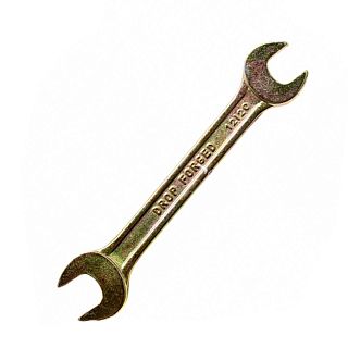 Ключ рожковый Сибртех, 12 x 13 мм, желтый цинк фото