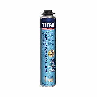 Пено-клей профессиональный для гипсокартона Tytan Professional, 840 мл фото