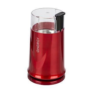 Кофемолка электрическая Energy EN-110, 150 Вт, красная фото