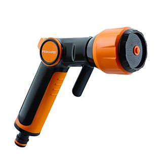 Пистолет-распылитель Fiskars Multi, регулируемый, с аквастопом фото