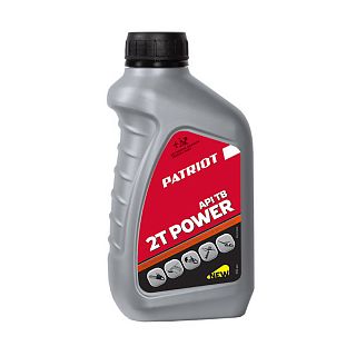 Масло моторное минеральное Patriot Power Active 2T, 0,592 л фото