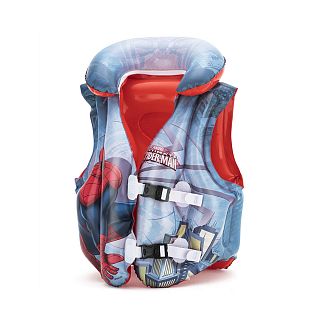 Жилет для плавания детский Bestway Spider-Man, 51 x 46 см фото