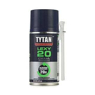 Пена монтажная бытовая Tytan Professional Lexy 20, всесезонная, 300 мл фото