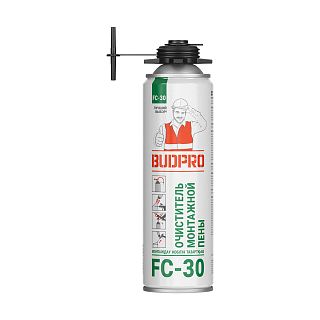 Очиститель монтажной пены Budpro FC-30, 440 мл фото