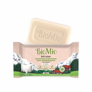 Мыло хозяйственное BioMio Bio-Soap, без запаха, 200 г фото