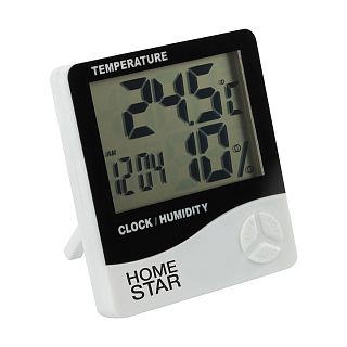 Термометр-гигрометр HomeStar HS-0108, цифровой фото