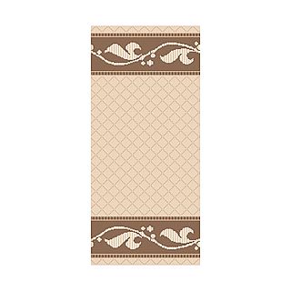 Ковровая дорожка циновка Люберецкие ковры Эко 7370/01, 1 x 20 м фото