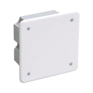 Коробка распаячная скрытой установки IEK КМ41021, для полых стен, 92 x 92 x 45 мм, IP20, белая фото