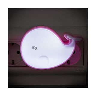 Ночник светодиодный Energy Кит, 0,6 Вт, розовый фото