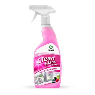 Средство для мытья стекол и зеркал Grass Clean Glass Лесные ягоды, 600 мл фото