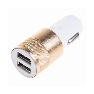Автомобильное зарядное устройство Rexant 18-1199, 2 USB, 2,1 A, белое фото