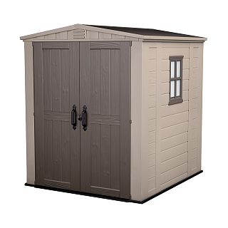 Хозблок Keter Factor 6x6, 173,5 x 195 x 208 см, бежевый фото