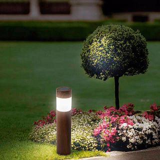 Светильник садовый Lamper Кантри, на солнечной батарее, 4 Вт, IP44, 400 мм фото