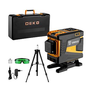 Уровень лазерный самовыравнивающийся Deko DKLL12PG1 360/3 SET 2 Premium фото