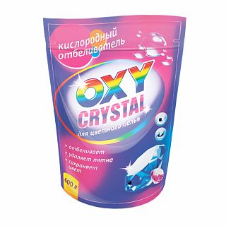 Отбеливатель кислородный Oxy crystal, для цветного белья, 600 г фото