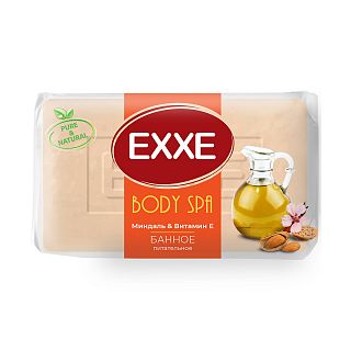 Туалетное мыло EXXE Body spa Банное, алоэ & витамин Е, 1 шт x 160 г фото
