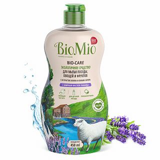 Средство для мытья посуды, овощей и фруктов BioMio Bio-Care Мандарин, концентрат, 750 мл фото