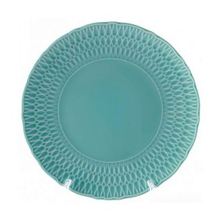 Тарелка десертная Cmielow Sofia, фарфоровая, d 21 см, голубая глазурь фото