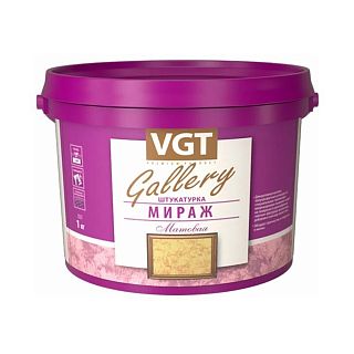 Декоративная штукатурка VGT Gallery Мираж, матовая, 1 кг фото