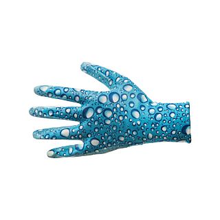 Перчатки садовые Beorol, с нитрилом, синие фото