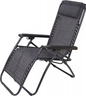 Кресло-шезлонг складное Ecos CHO-137-13 Люкс, 180 x 66 x 110 см, мятное фото