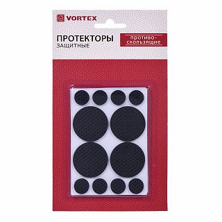 Протекторы для мебели Vortex, противоскользящие, EVA, d 16 и 38 мм, 24 шт фото