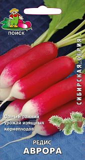 Семена Поиск Сибирская серия Редис Аврора А, 3 г фото