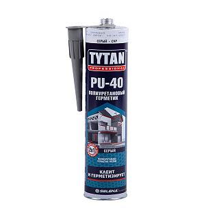 Герметик полиуретановый Tytan Professional PU 40, 310 мл, белый фото