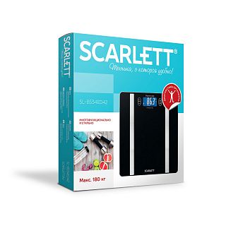 Весы напольные электронные Scarlett SL-BS34ED42, до 180 кг фото
