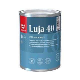 Краска акрилатная Luja 40 (Луя 40) TIKKURILA  9л бесцветный (база С) фото