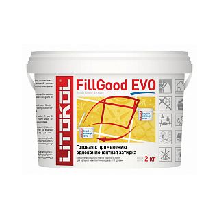 Затирка Litokol Fillgood Evo F.225 Tabacco, 2 кг фото