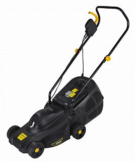 Газонокосилка электрическая Huter ELM-1100, 1100 Вт, 35 л фото