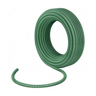 Шланг спиральный Сибртех, 1", армированный напорно-всасывающий, 30 м, зеленый фото