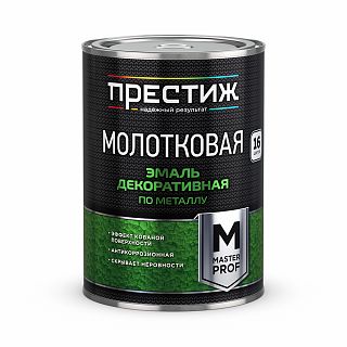 Эмаль декоративная по металлу молотковая Престиж, 0,8 л, коричневая фото
