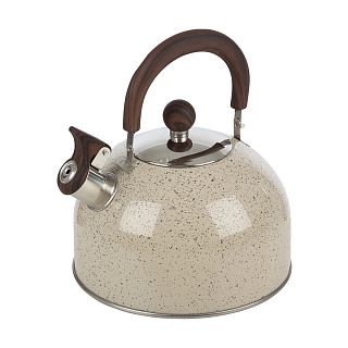 Чайник со свистком Mallony Storia, 2,5 л, нержавеющая сталь фото