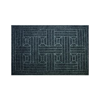 Коврик придверный SunStep, полипропиленовый, 40 x 60 см, черный фото