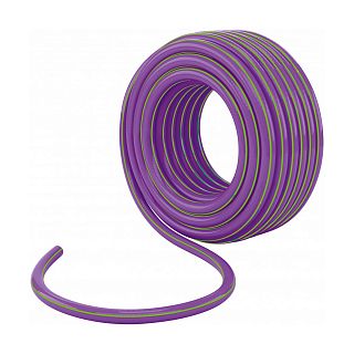Шланг поливочный армированный Palisad Violet, 3 слоя, 1/2", 50 м, фиолетовый фото