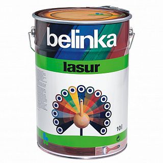 Защитная лазурь для дерева Belinka Lasur №11, матовая, 1 л, белая фото