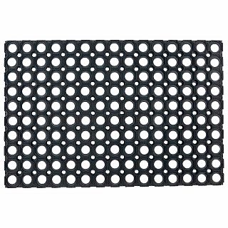 Коврик придверный SunStep, грязесборный, 50 x 80 x 1,6 см, черный фото