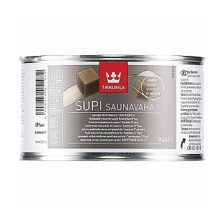 Воск для саун защитный Supi Saunavaha (Супи Саунаваха) TIKKURILA 0,225 л бесцветный (база EP) фото