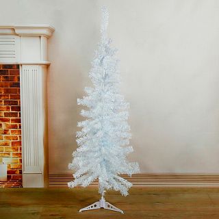 Ель искусственная Зимнее волшебство, 120 см, белая фото