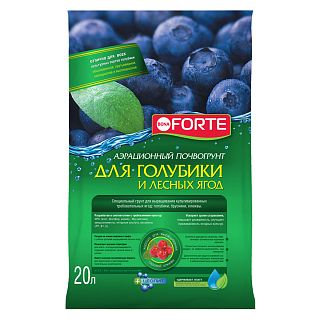 Грунт Bona Forte для голубики и лесных ягод, 20 л фото