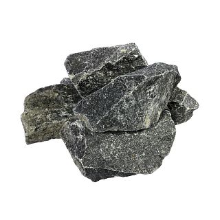 Камни для бани Банные штучки Габбро-Диабаз, колотые, средняя фракция, 20 кг фото
