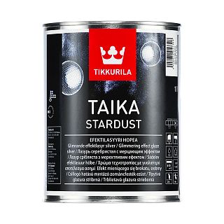 Краска декоративная Taika Stardust TIKKURILA 0,9 л золотистая фото