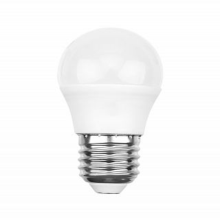 Лампа светодиодная Rexant Шар, Е27, 11,5 Вт, 2700 К, теплый свет фото
