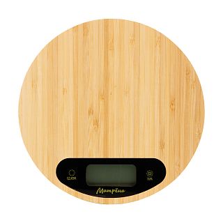 Весы кухонные электронные Матрена MA-038, до 5 кг, бежевые фото
