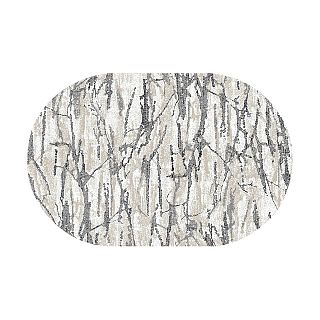 Ковер Люберецкие ковры Альфа 88055/55, овальный, 0,8 x 1,5 м, фризе фото
