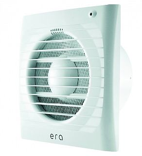 Вентилятор осевой вытяжной Era 4C ET, с обратным клапаном и электронным таймером, D 100, 14 Вт фото