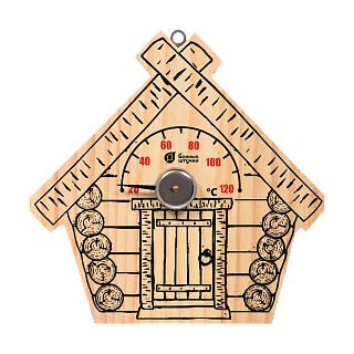 Термометр для бани и сауны Банные штучки Парилочка, 17 х 16 х 2,5 см фото