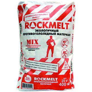 Антигололед Rockmelt Mix быстрого действия 20 кг фото